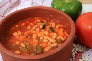 greek white bean soup horizontal