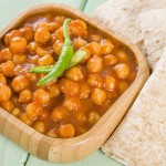 spicy baked chickpeas