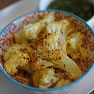 Roasted Curried Cauliflower Recipe