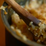 Brown Rice Porridge With Roasted Blueberries