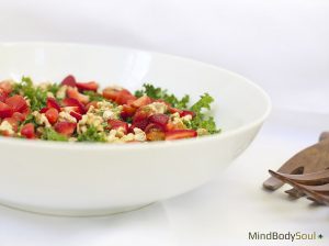 Strawberry Kale Salad