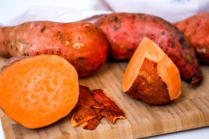 Sweet Potatoes with Tahini Butter